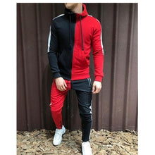 Load image into Gallery viewer, HIRIGIN Autumn Casual  Men's Tracksuits Sets Zipper Hoodies Slim Fit Tops Pants Man Pullover Sweatshirt Long Pants