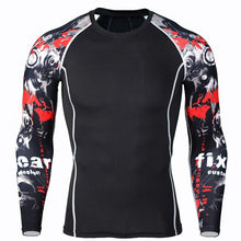 Load image into Gallery viewer, Thermal Mens Underwear   Long Sleeve Fitness Tights Men's Compression Elasticity Quick Dry Breath  Men's Thermal Underwear  4XL